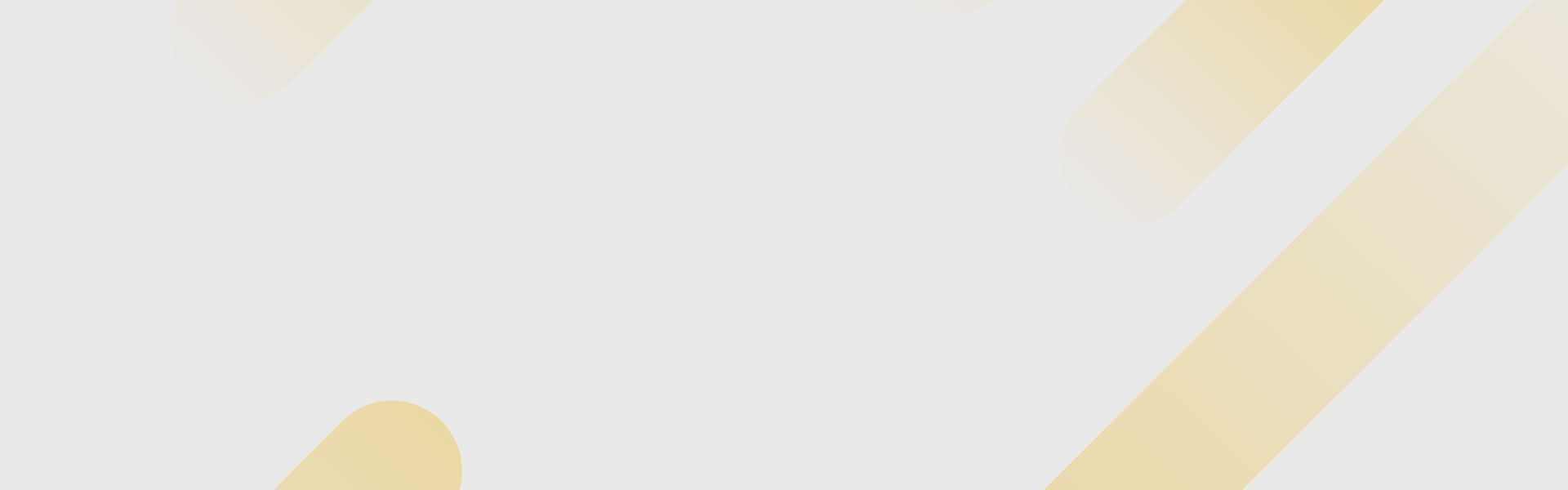 Minimalist design with diagonal yellow stripes on a light background