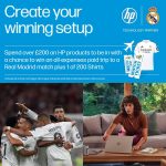 Win a trip to a Real Madrid match by spending £200 on HP products Includes match tickets and shirts