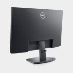 Rear view of a modern Dell monitor with a sleek stand, ideal for enhancing office or home tech setups