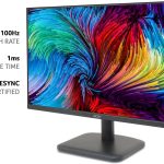 Acer monitor with vibrant display, 100Hz refresh rate, 1ms response time, and AMD FreeSync certification