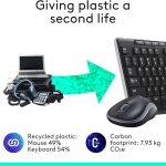 Recycled electronics transformed into eco-friendly keyboard and mouse with reduced carbon footprint