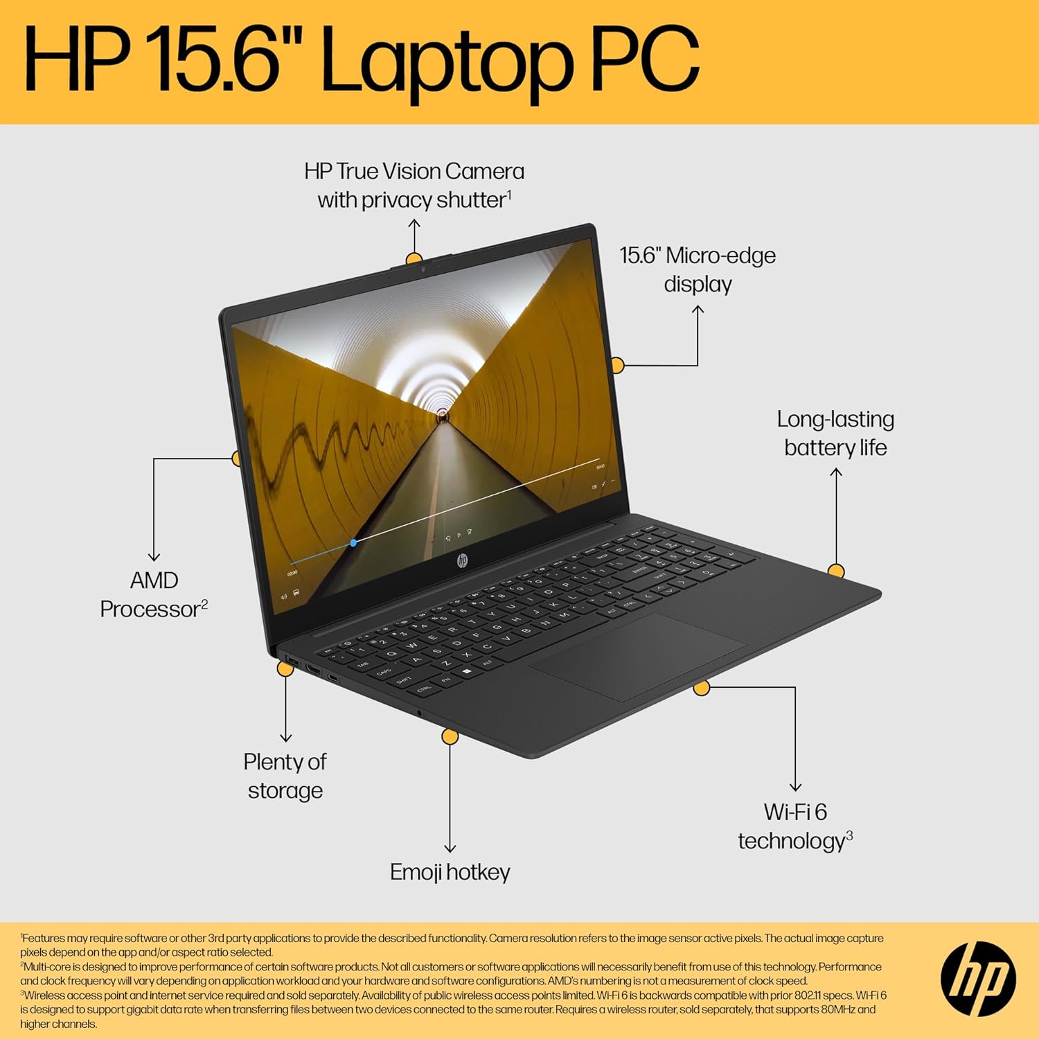 HP 15.6 Inch Laptop – Windows 11